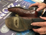 Rubber Sole and Heel Before